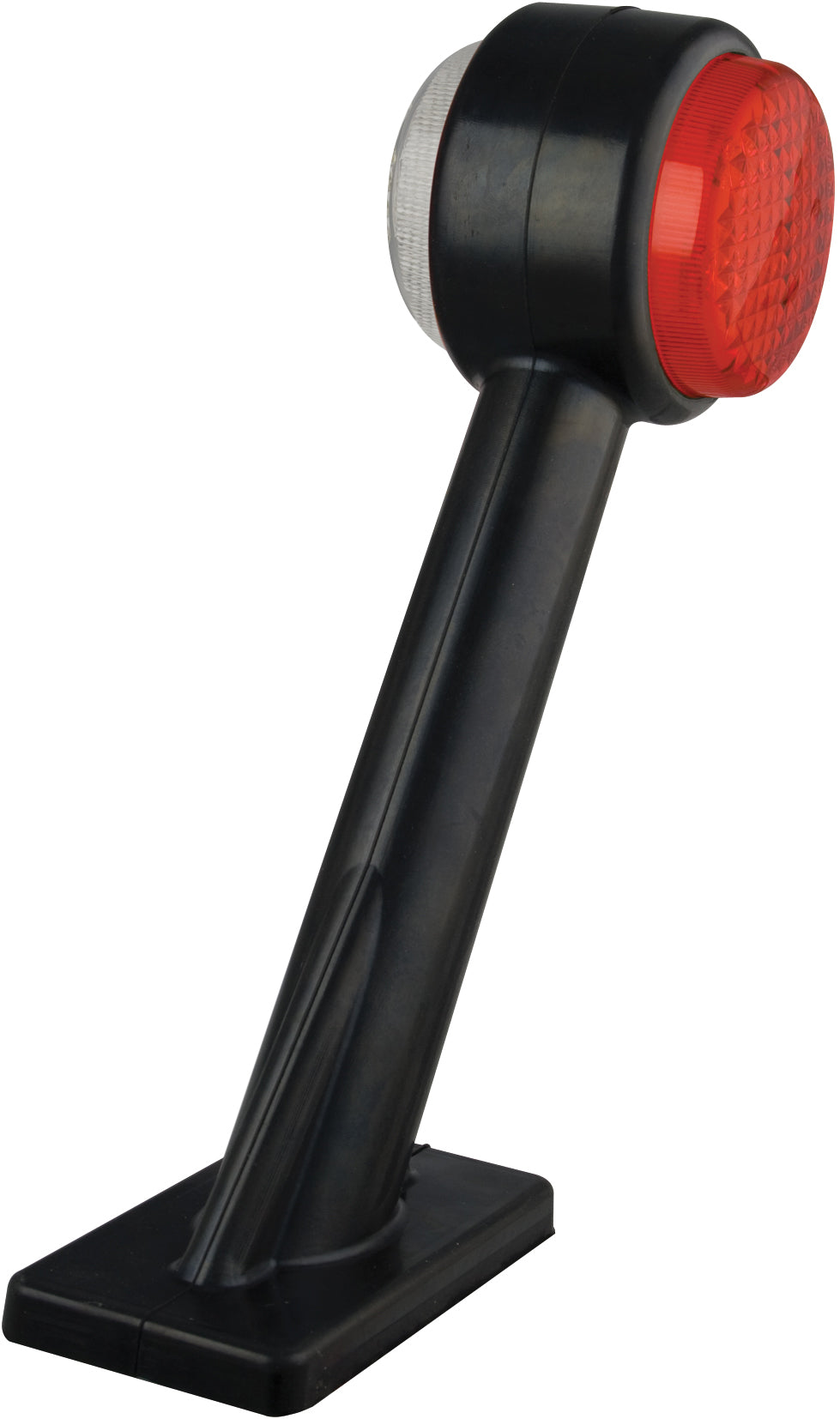 LED Autolamps 1004LE left angled-stem red white LED side marker light