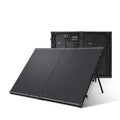 200W 12V N-Type Portable Solar Panel Suitcase Kit with 20A PWM Controller