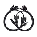 4 to 1 Solar Y Branch Connectors MFFFF  + FMMMM Pair