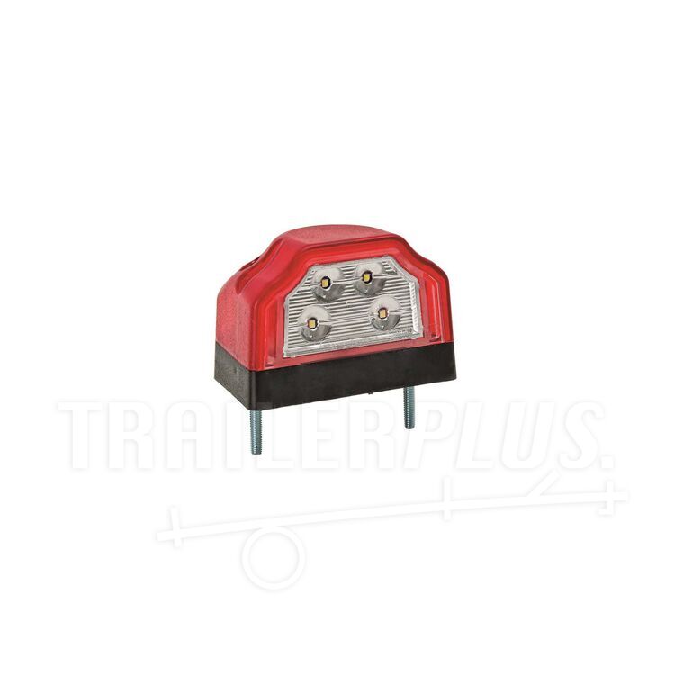 Fristom M10KV-100R red white LED licence plate and marker light