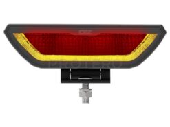 OZZ WR2 65 work and reversing light with red position and amber warning light