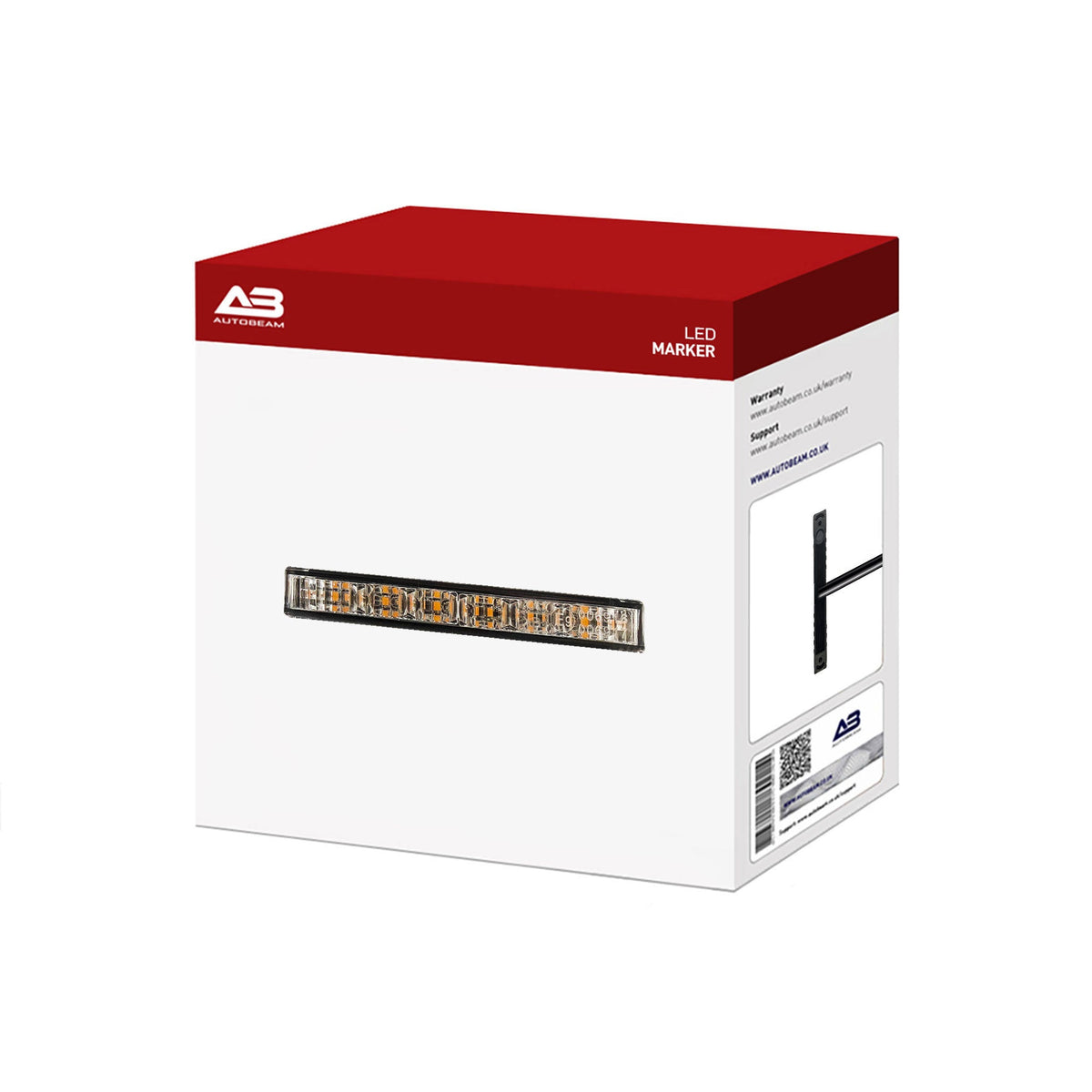 LED Marker | Nova Series | 180º Amber Strobe