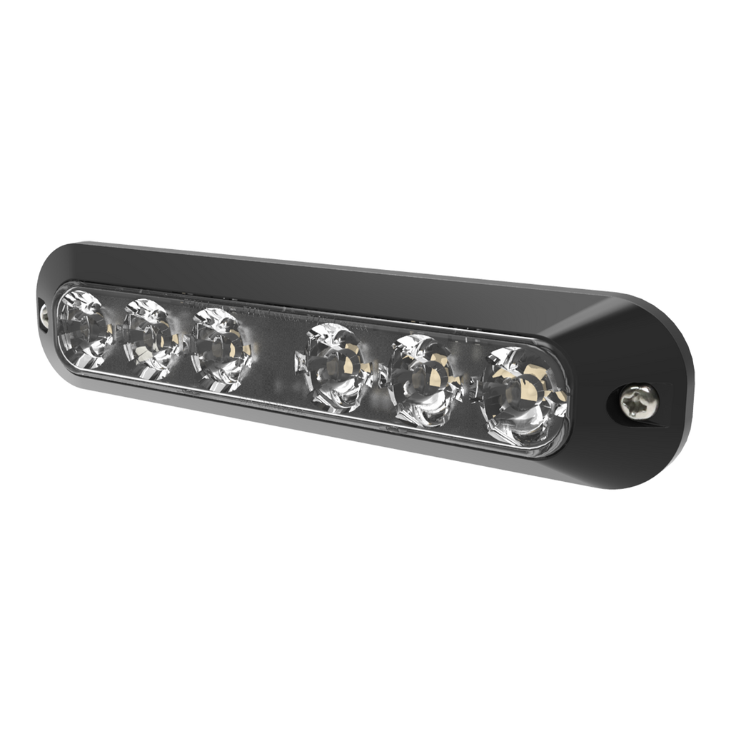 ECCO ESG ED3705A 6-LED 158mm amber R65 Class 2 warning light