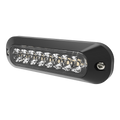 ECCO ESG ED3744AC 8-LED 120mm amber white split-colour R65 Class 2 warning light