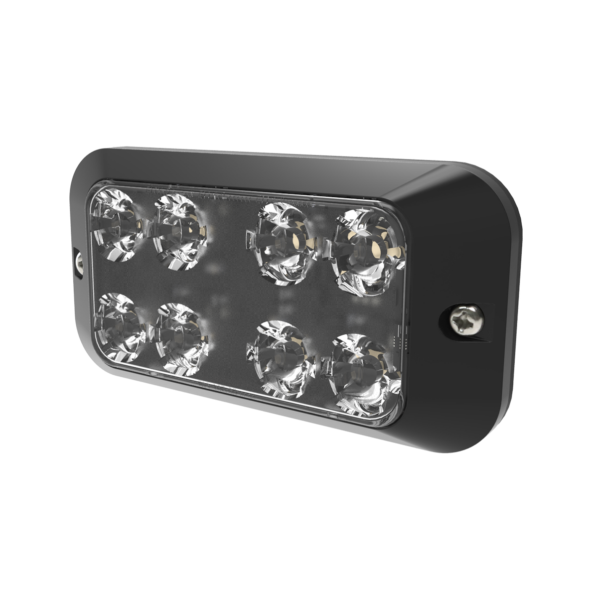ECCO ESG ED3788A wide amber 8-LED R65 Class 2 warning light