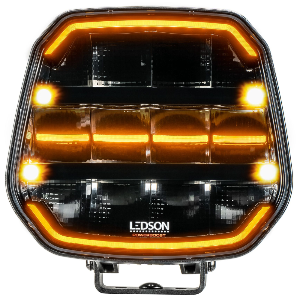 LEDSON EPIX9+ Wide Black Strobe auxiliary light - SKU 33491256