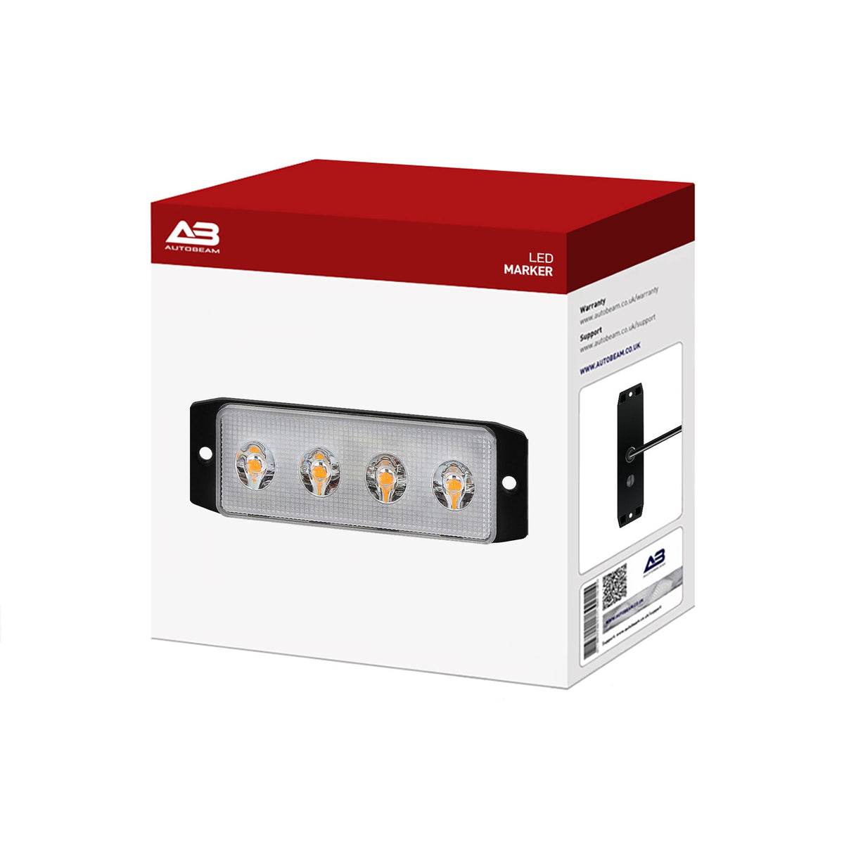 LED Marker | HeavyDuty Series | Single Colour DRL + Strobe