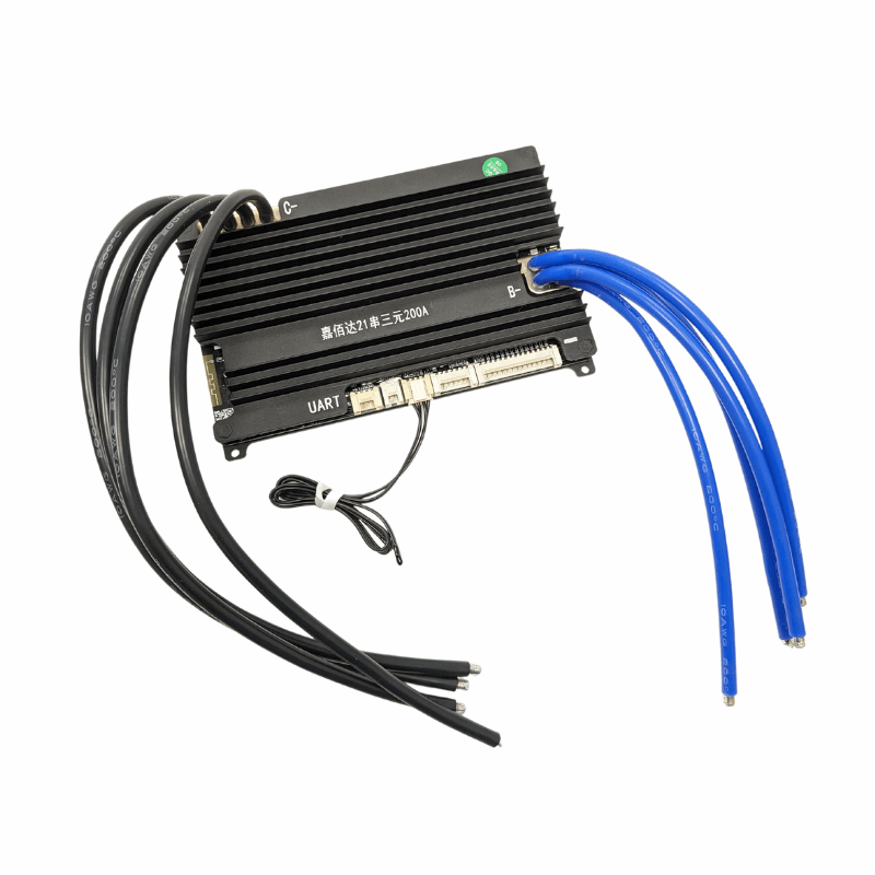 JBD BMS for LiFePO4 (with inbuilt Bluetooth) - 200A 8-21S