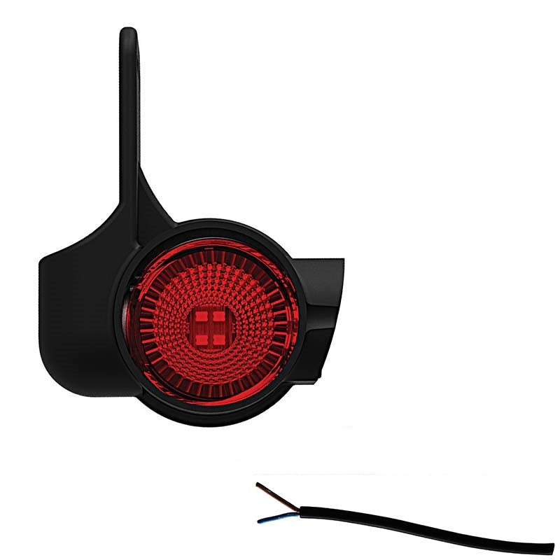 TRALERT M10BV MB-800 right-hand red white amber LED side marker light