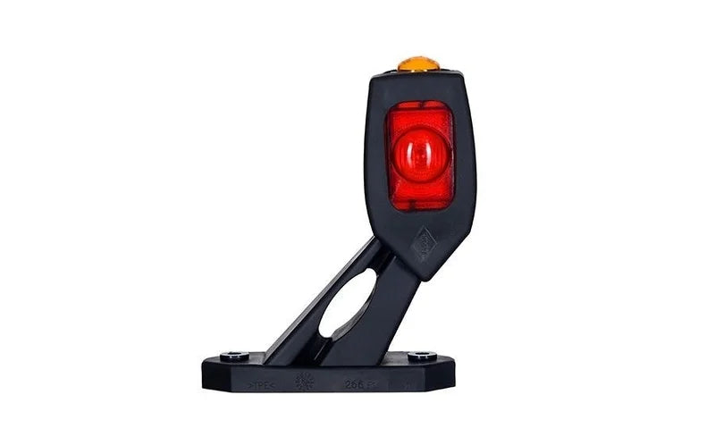 Horpol MB-3631RWA left vertical-stem red white amber LED side marker light
