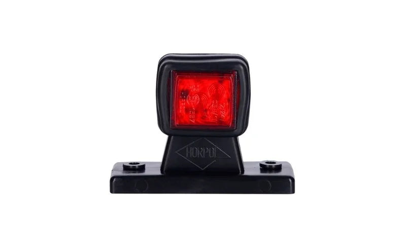 Horpol MB-4631RW compact angled left red white LED side marker light