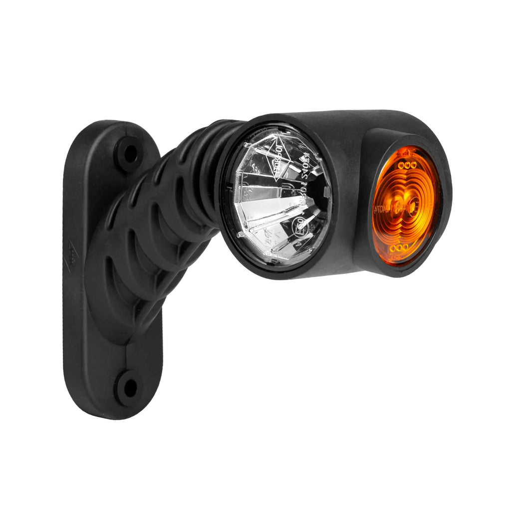 Horpol MB-4861DRWA short angled left dark-look LED side marker light