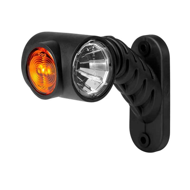 Horpol MB-4862DRWA short angled right dark-look LED side marker light