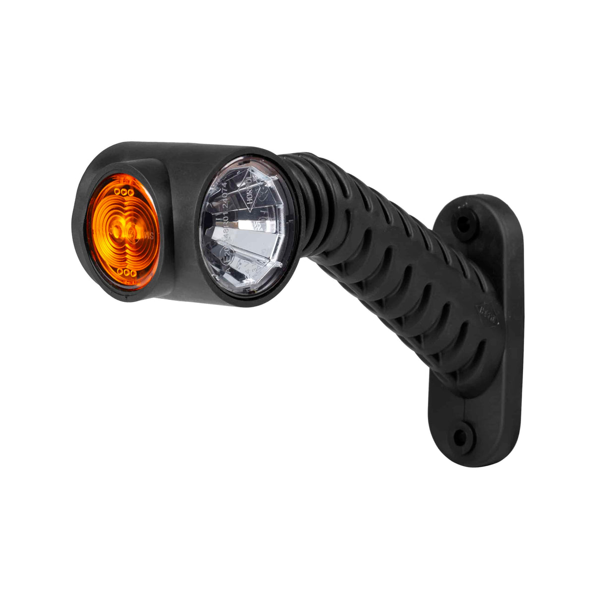 Horpol MB-4892DRWA long angled right dark-look LED side marker light