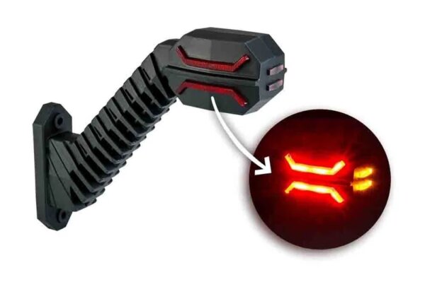 Horpol MB-6001RWA-SS Dragon left LED side marker light with SuperSeal