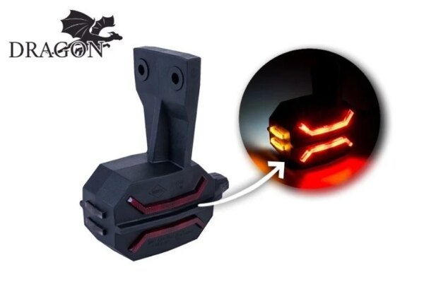 Horpol MB-6091RWA Dragon hanging left LED side marker light