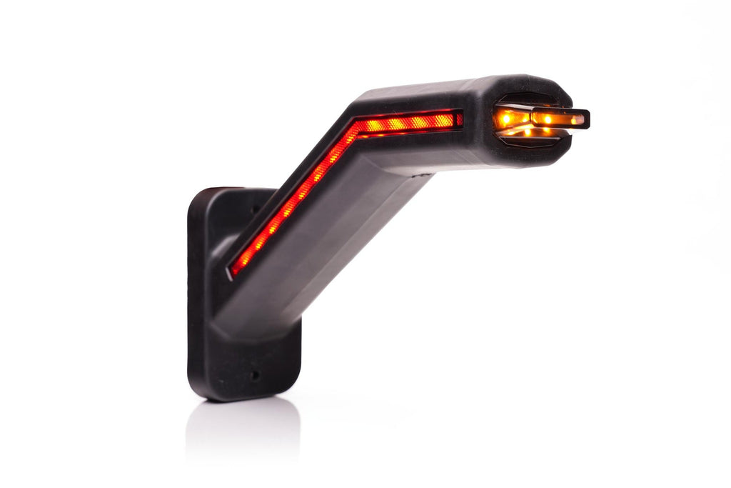 MB-8101RWA-I left dark-look LED side marker light with indicator