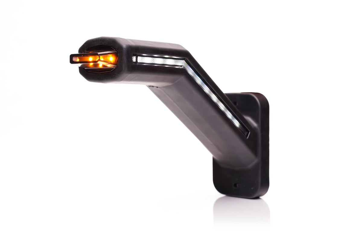 MB-8102RWA-I right dark-look LED side marker light with indicator