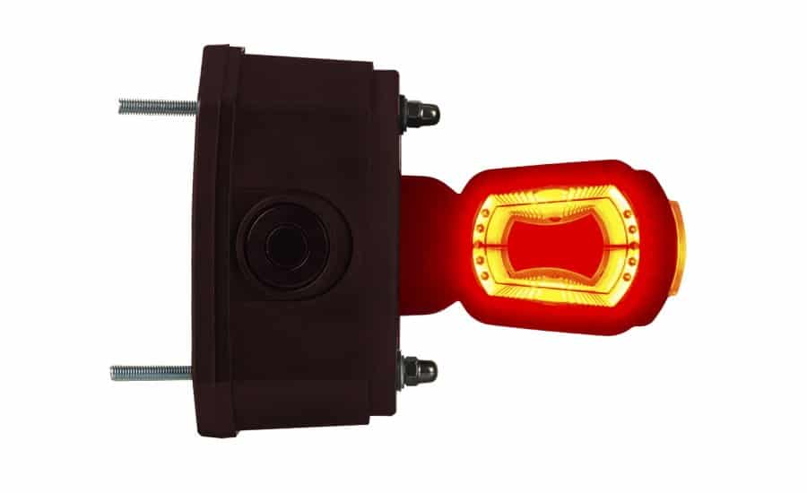 Horpol MBA-2701RWA compact left LED side marker light with parking sensor