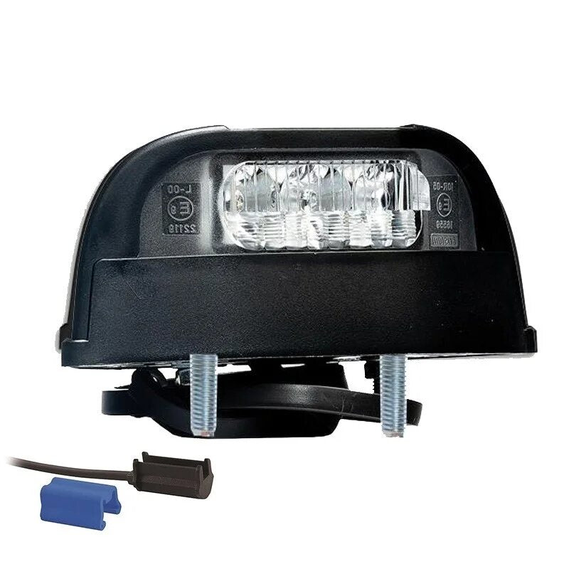 Fristom MK-1610 KV-1600 LED licence plate light with 0.75mm connector