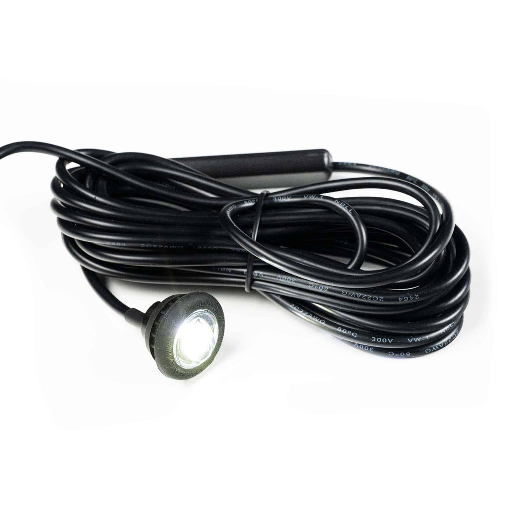 TRALERT MV-4500W-5M white compact LED front marker light with 5m cable