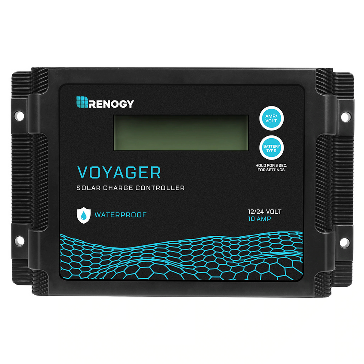 Renogy 200W flexible solar marine kit - Voyager waterproof charge controller and system detail