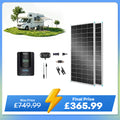 400W 12V/24V Solar Premium Kit | 400W Solar Panels, 40A Charger Controller