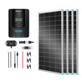 800W 12V/24V Monocrystalline Solar Premium Kit w/Rover 60A Charger Controller
