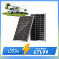100W N-Type Bifacial Solar Panel