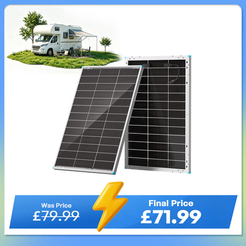 100W N-Type Bifacial Solar Panel