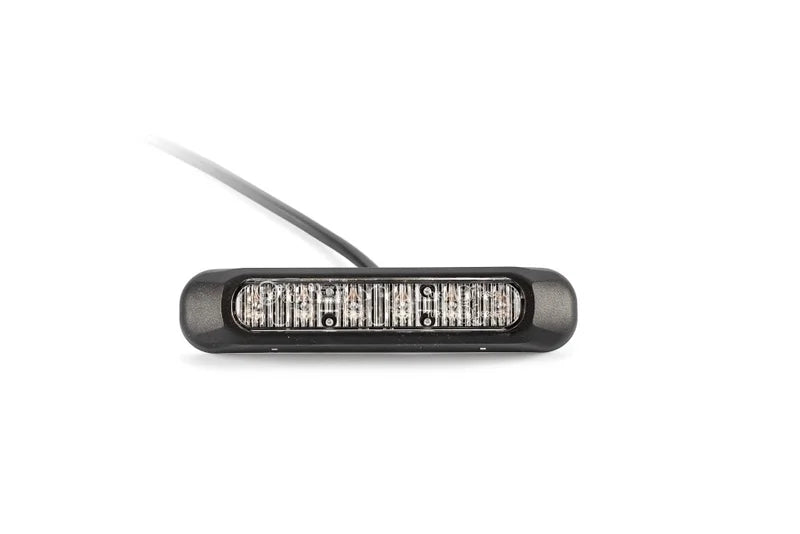 Fristom SF62 red clear-lens 6-LED R65 warning light
