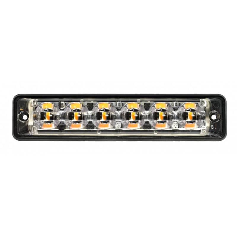 TRALERT SF11 S11F6002 6-LED ultra-flat amber R65 warning light