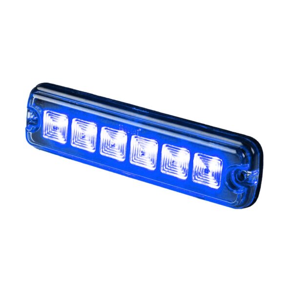 TRALERT SF-1000 6-LED blue warning light