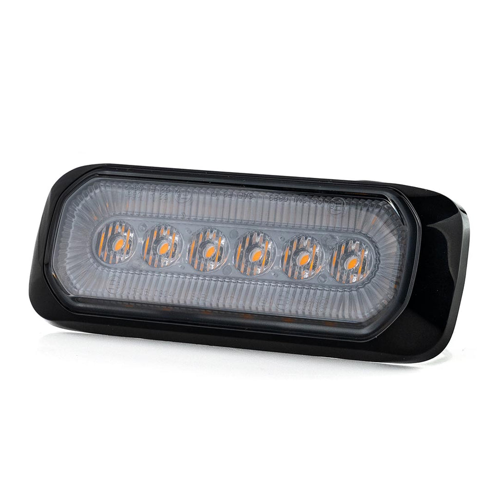 TRALERT SF-6800 red halo with amber R65 warning light