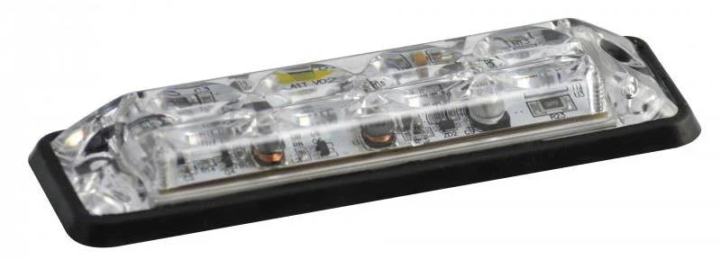 ElectraQuip SLED4DVW slimline 4-LED white R10 warning light