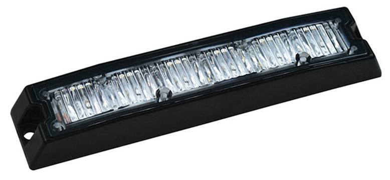 ElectraQuip SLED6DVAR65 slimline 6-LED amber R65 warning light