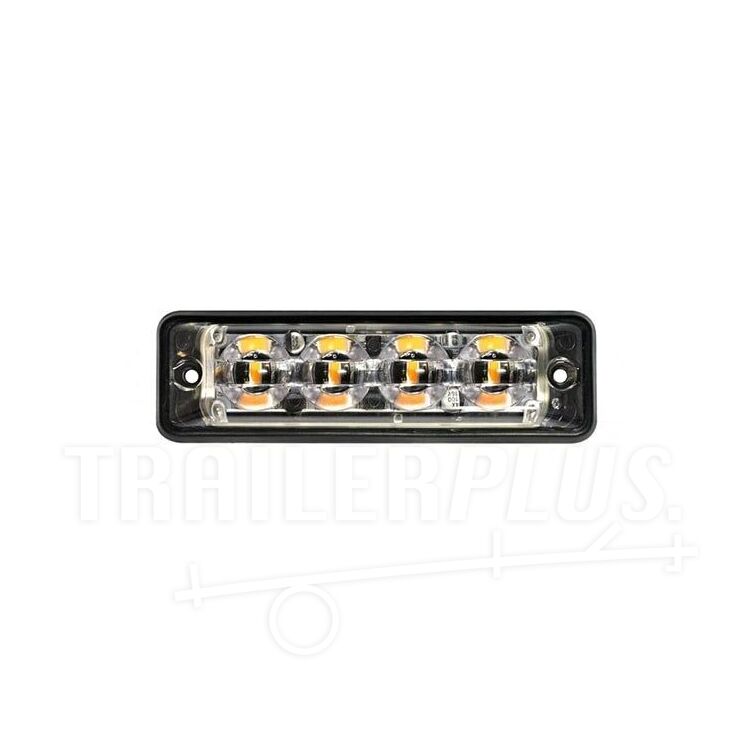 TRALERT SF11 SSLED4DVW ultra-flat 4-LED white R10 warning light