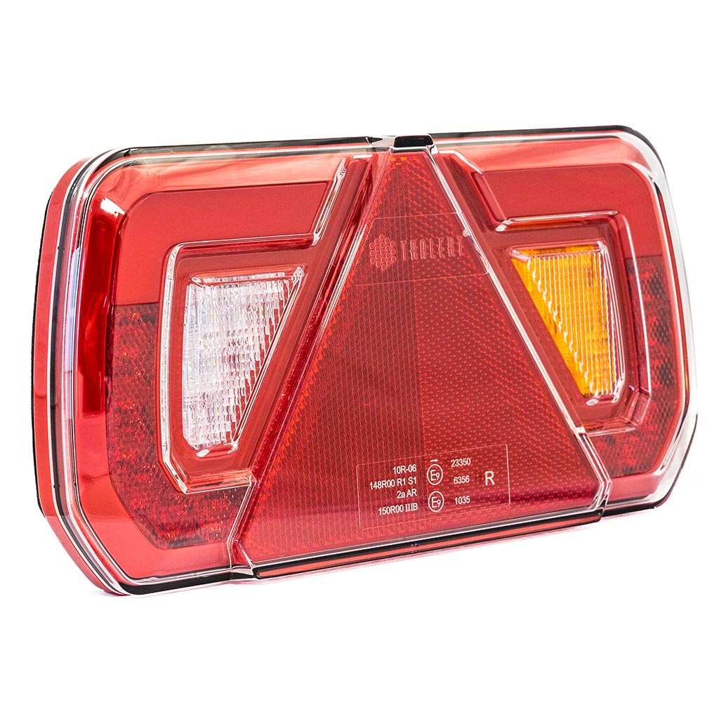 TRALERT VC-4000 right rear light with 8-pin bayonet