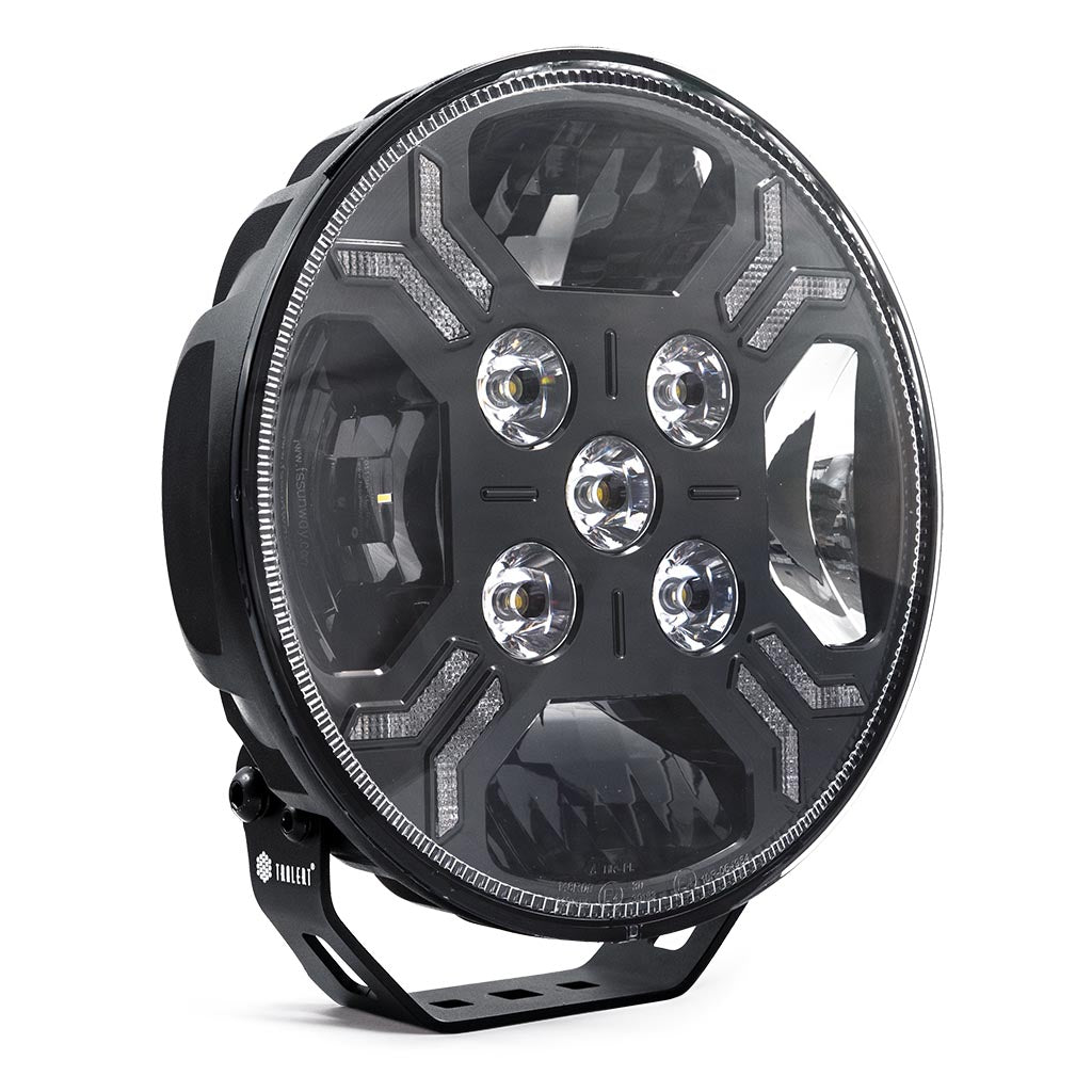 TRALERT Ypsilon 9-LED driving light with warning function
