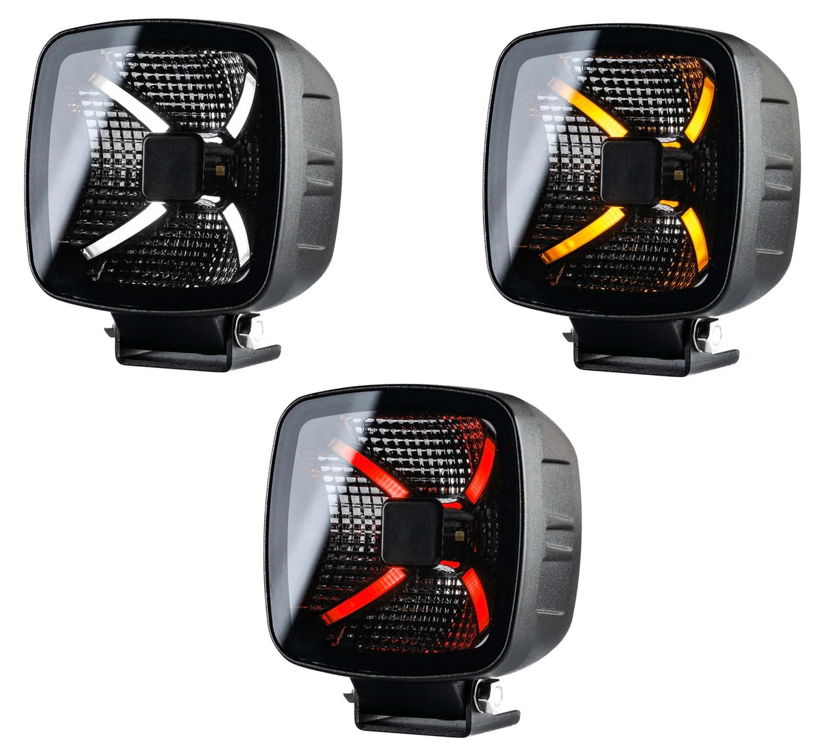 TRALERT Onix WF-6059RWA 5948lm LED work light with red white amber position lights