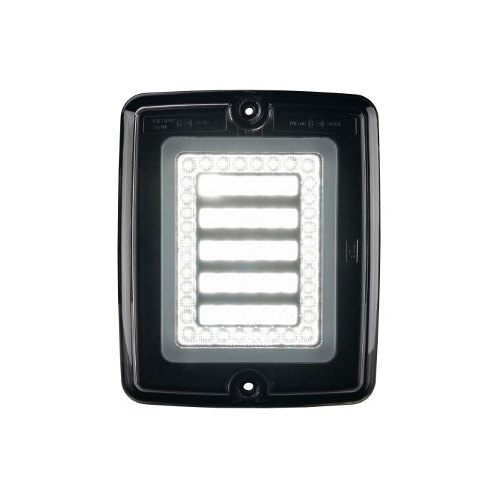 LEDSON Breeze X1 rear light - clear lens tail and reverse SKU 360806