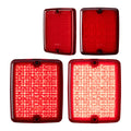 LEDSON Breeze X2 Retro Tail light with Brake Light (Red) SKU 3608101