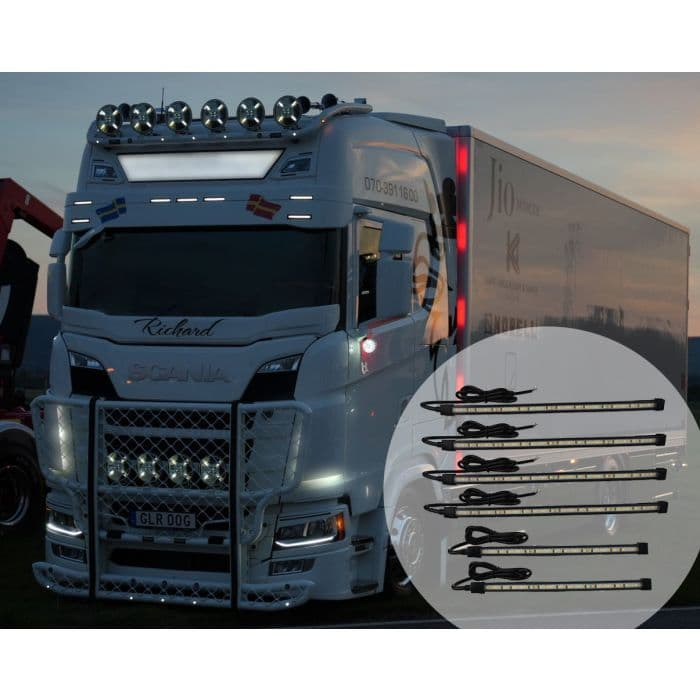 LEDSON lighting for dirt deflectors white amber - SKU 472624031