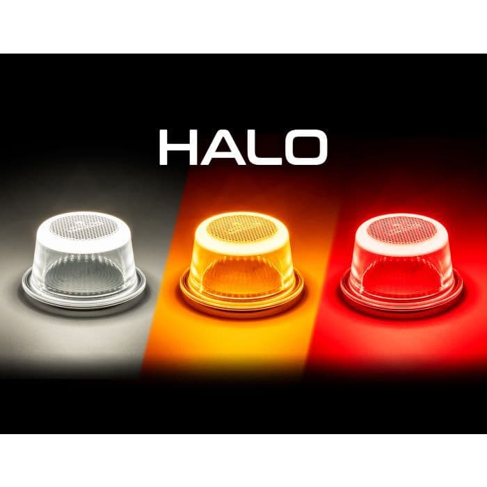 LEDSON Halo side marker lights in white amber and red