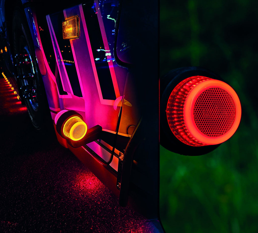 LEDSON Halo smoked side marker red - SKU 360652