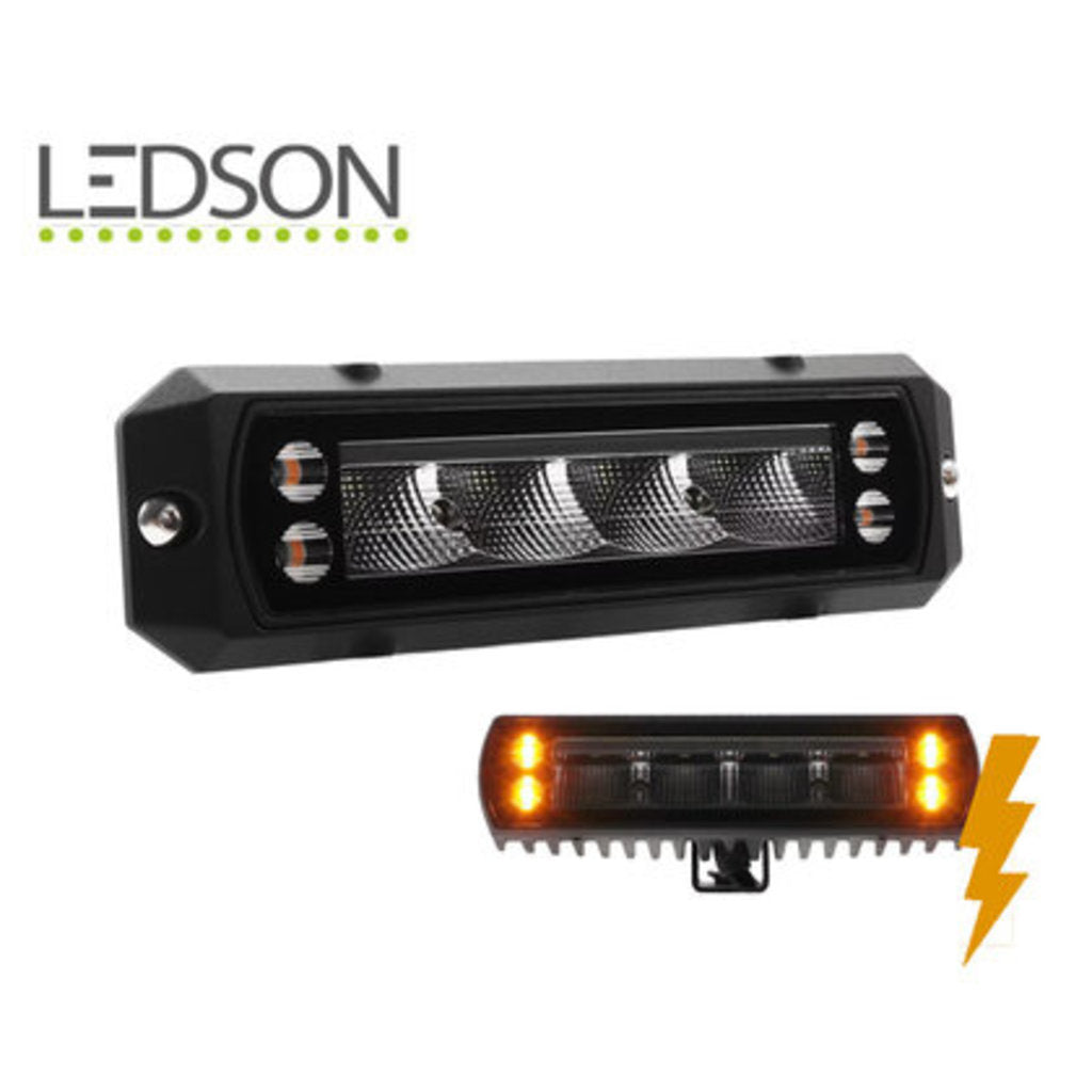 LEDSON Helix reverse light with amber warning strobe