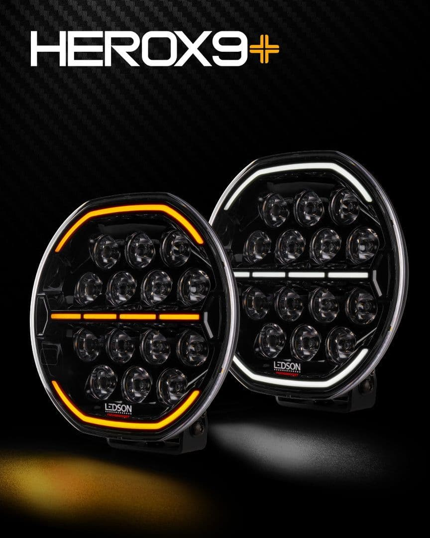 LEDSON Herox9+ LED auxiliary driving light - SKU 33491270