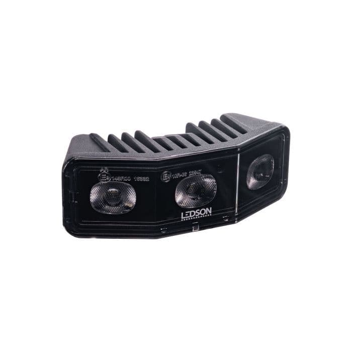 LEDSON Hydra30 Gen2 Black Edition angled 30W work light