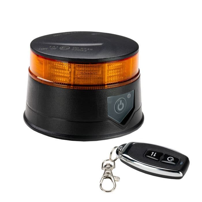 LEDSON OptoGuard Bolt Charge rechargeable amber warning beacon - SKU 5001843