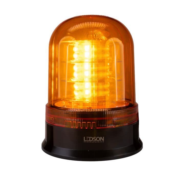 LEDSON OptoGuard Dome amber 36W rotating warning beacon - SKU 5151781